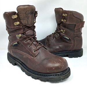 Cabela's Outfitter Goretex Boots Men's Size 8 Leather Hiking Hunting Camping